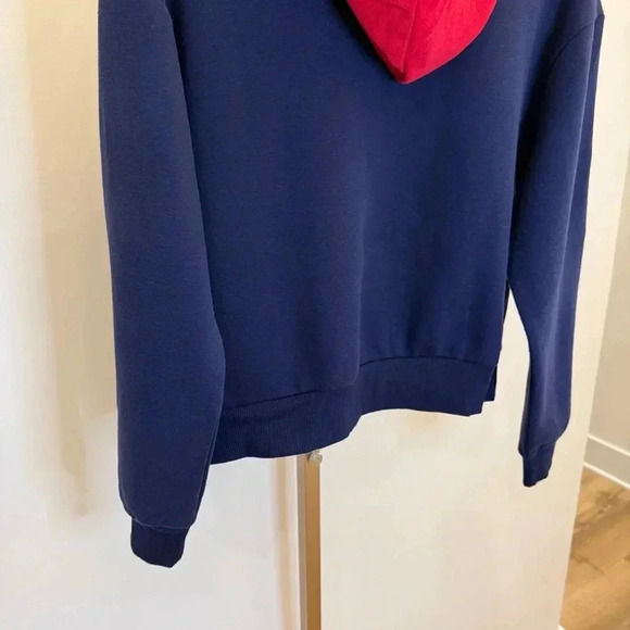 C’Est Toi Kids Unisex Colorblock Hoodie Pullover Multicolor Size M Casual - Picture 8 of 10